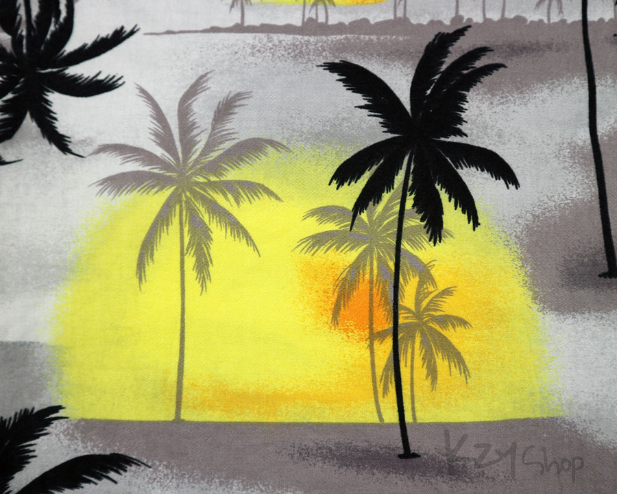 เสื้อฮาวาย ลาย ต้นมะพร้าว