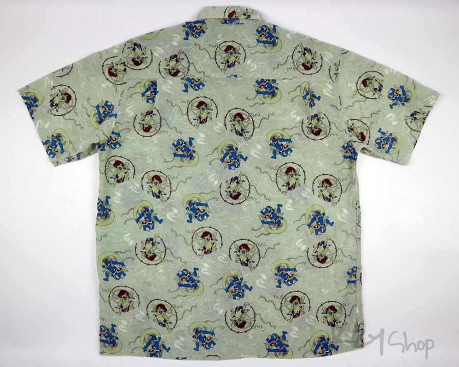 เสื้อฮาวายลายญี่ปุ่น Stevenson - Fujin Raijin