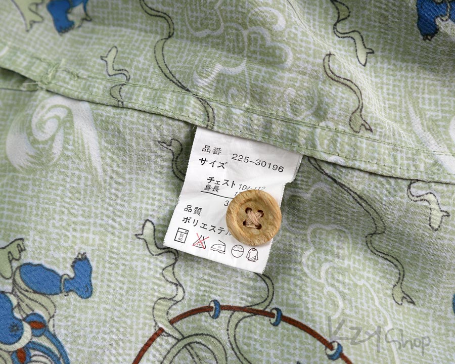 เสื้อฮาวายลายญี่ปุ่น Stevenson - Fujin Raijin