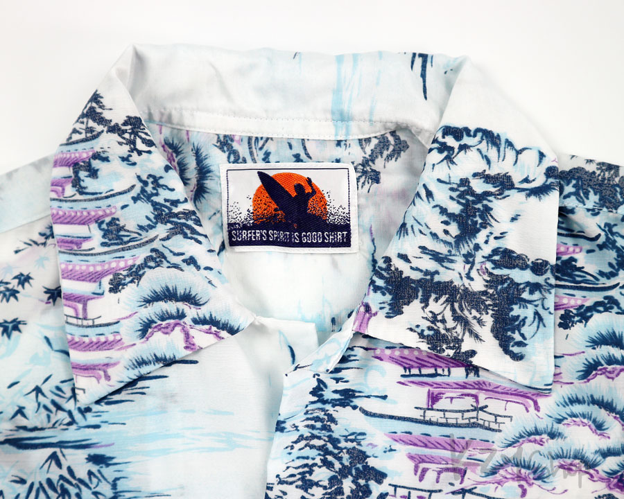 เสื้อฮาวายลายญี่ปุ่น VOX - SURFER'S SPIRIT IS GOOD SHIRT