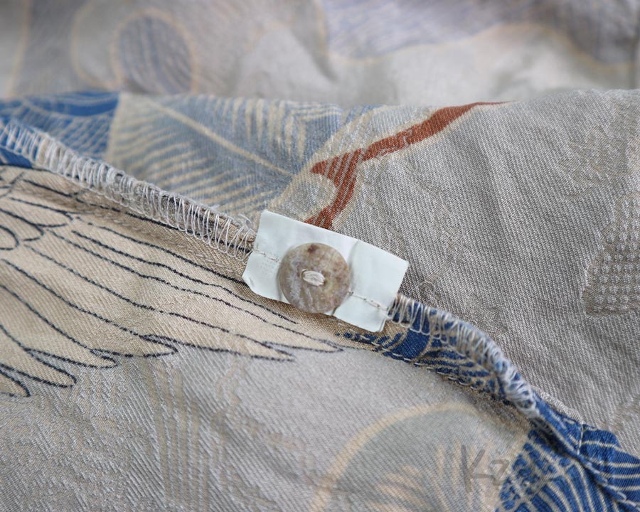 เสื้อฮาวายลายญี่ปุ่น CITRON Santa Monica ลาย นกกระเรียน