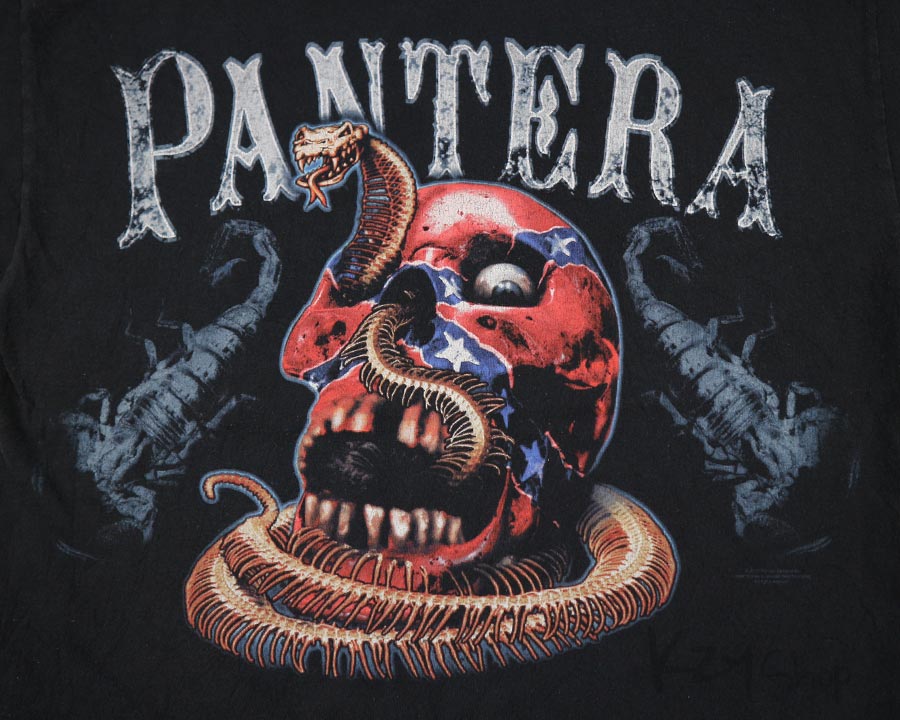 เสื้อยืด PANTERA - Red Snake Skull