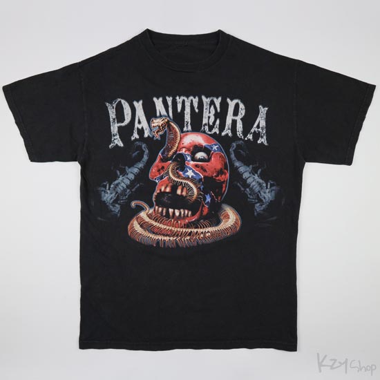 เสื้อยืด PANTERA - Red Snake Skull