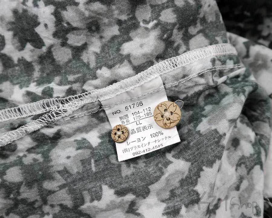 เสื้อฮาวายลายญี่ปุ่น Honolulu taste of Hawaiian ลาย ลาย ริบบิ้น ดอกซากุระ