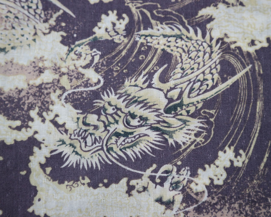 เสื้อฮาวายลายญี่ปุ่น SCHLIPS ลาย มังกร