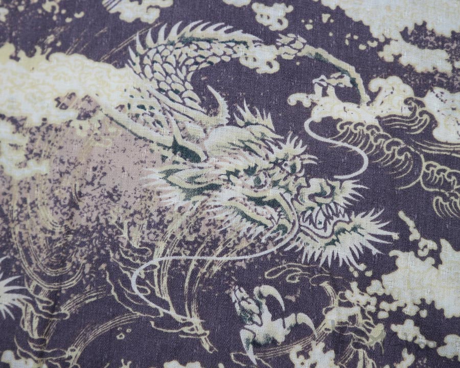 เสื้อฮาวายลายญี่ปุ่น SCHLIPS ลาย มังกร