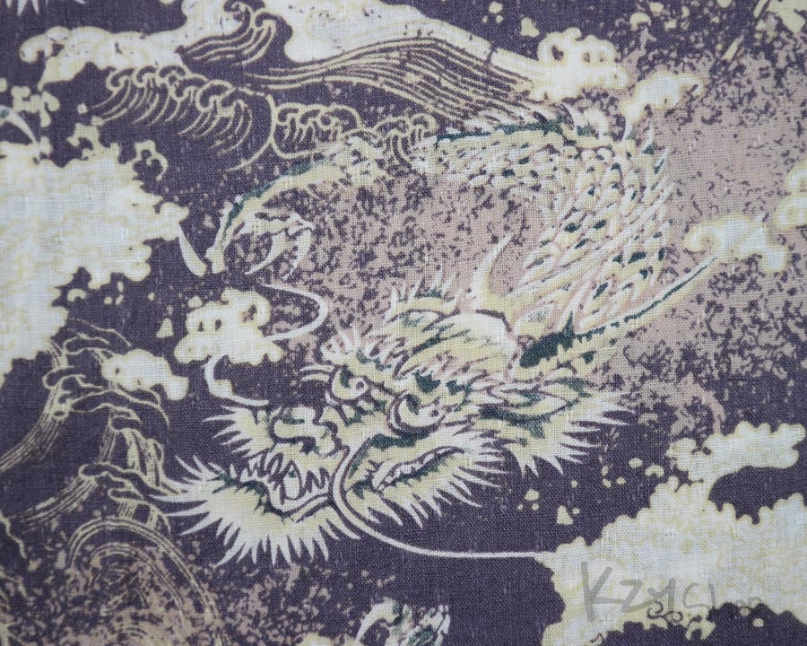 เสื้อฮาวายลายญี่ปุ่น SCHLIPS ลาย มังกร