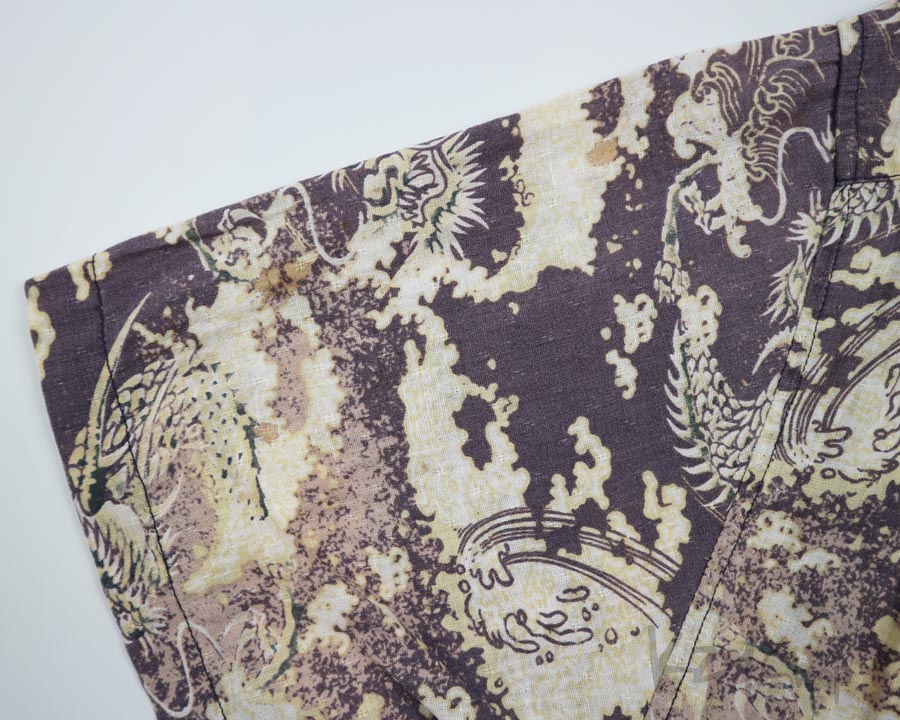 เสื้อฮาวายลายญี่ปุ่น SCHLIPS ลาย มังกร