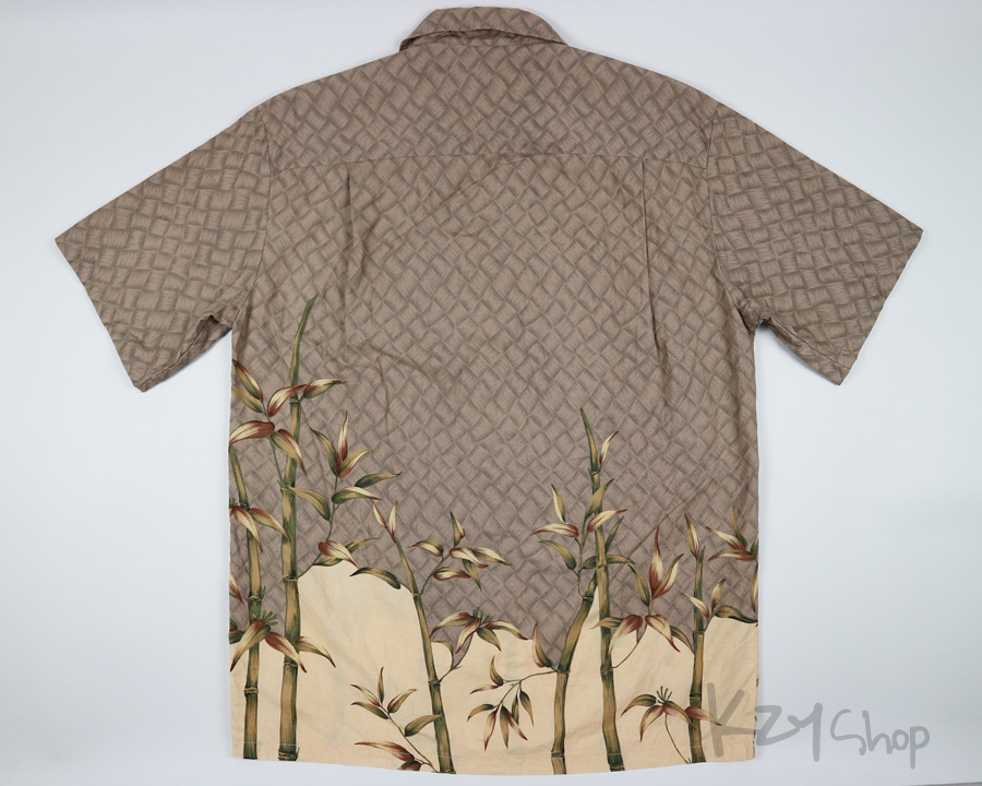 เสื้อฮาวาย Winnie Fashion ลาย ต้นไผ่