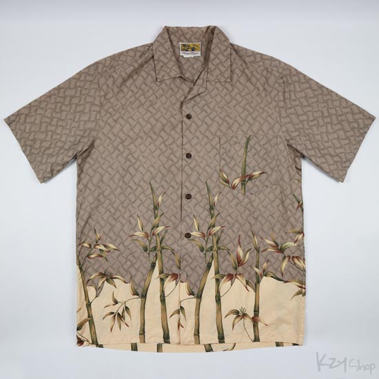 เสื้อฮาวาย Winnie Fashion ลาย ต้นไผ่