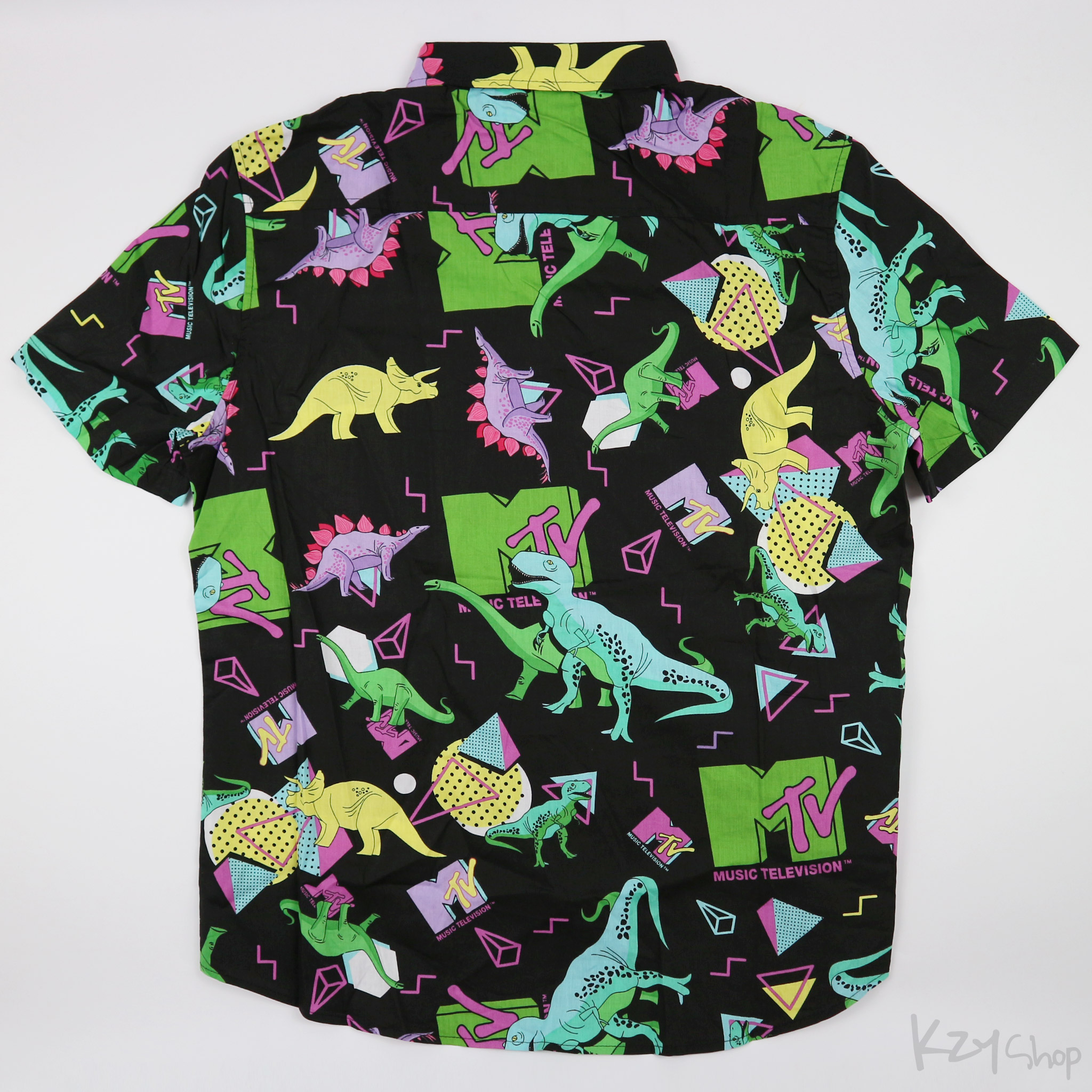 MTV Dinosaur - Button Down Shirt