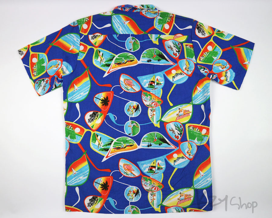 เสื้อฮาวาย marc daniels ลาย แว่นกันแดด