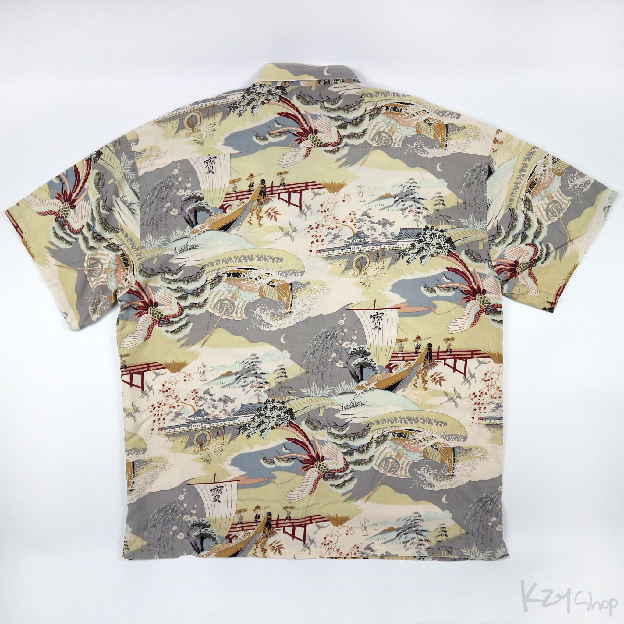เสื้อฮาวายลายญี่ปุ่น ROBERT STOCK