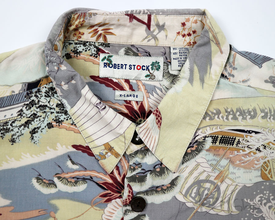 เสื้อฮาวายลายญี่ปุ่น ROBERT STOCK