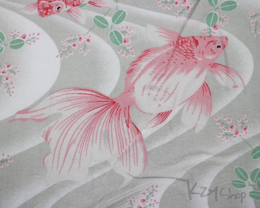 เสื้อฮาวายลายญี่ปุ่น Styled by Originals ลาย ปลาทอง