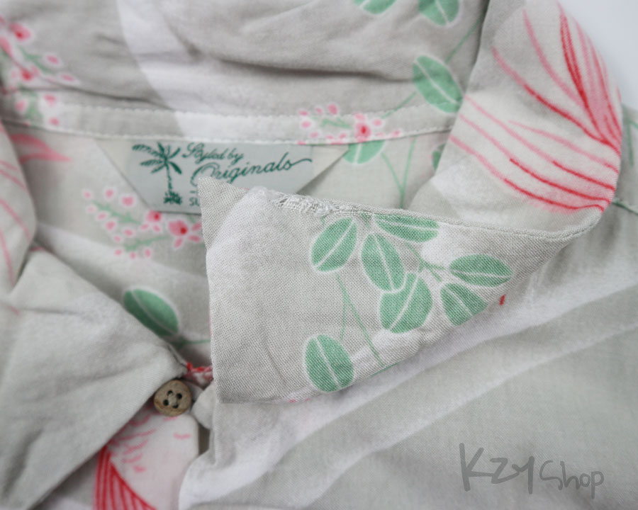 เสื้อฮาวายลายญี่ปุ่น Styled by Originals ลาย ปลาทอง