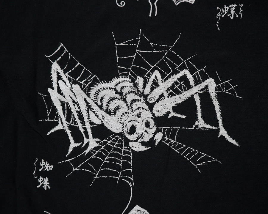 เสื้อฮาวายลายญี่ปุ่น Native Hawaiian - SPIDER & BUTTERFLY