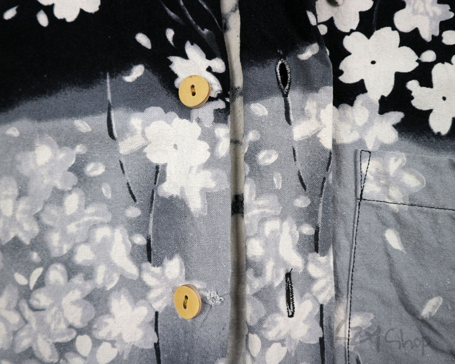  เสื้อฮาวายลายญี่ปุ่น MAKANA LEI ลาย ดอกซากุระ