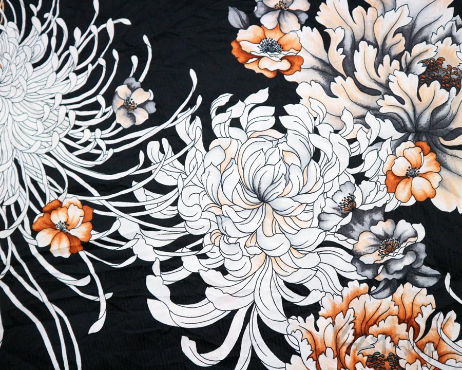 เสื้อฮาวายลายญี่ปุ่น Sidan HAWAII ลาย ดอกไม้