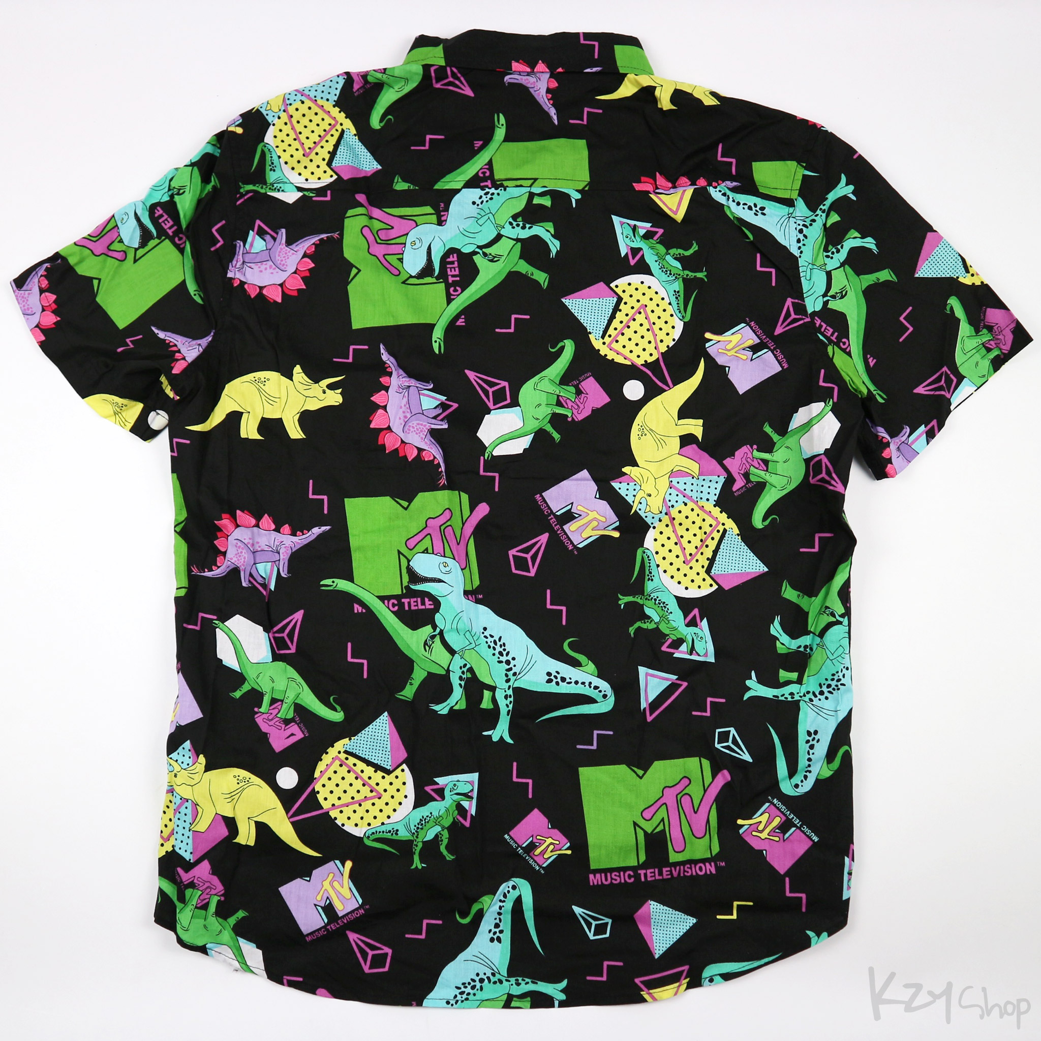 MTV Dinosaur - Button Down Shirt