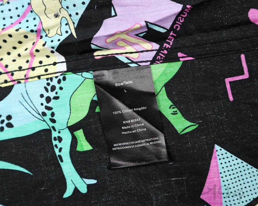 MTV Dinosaur - Button Down Shirt
