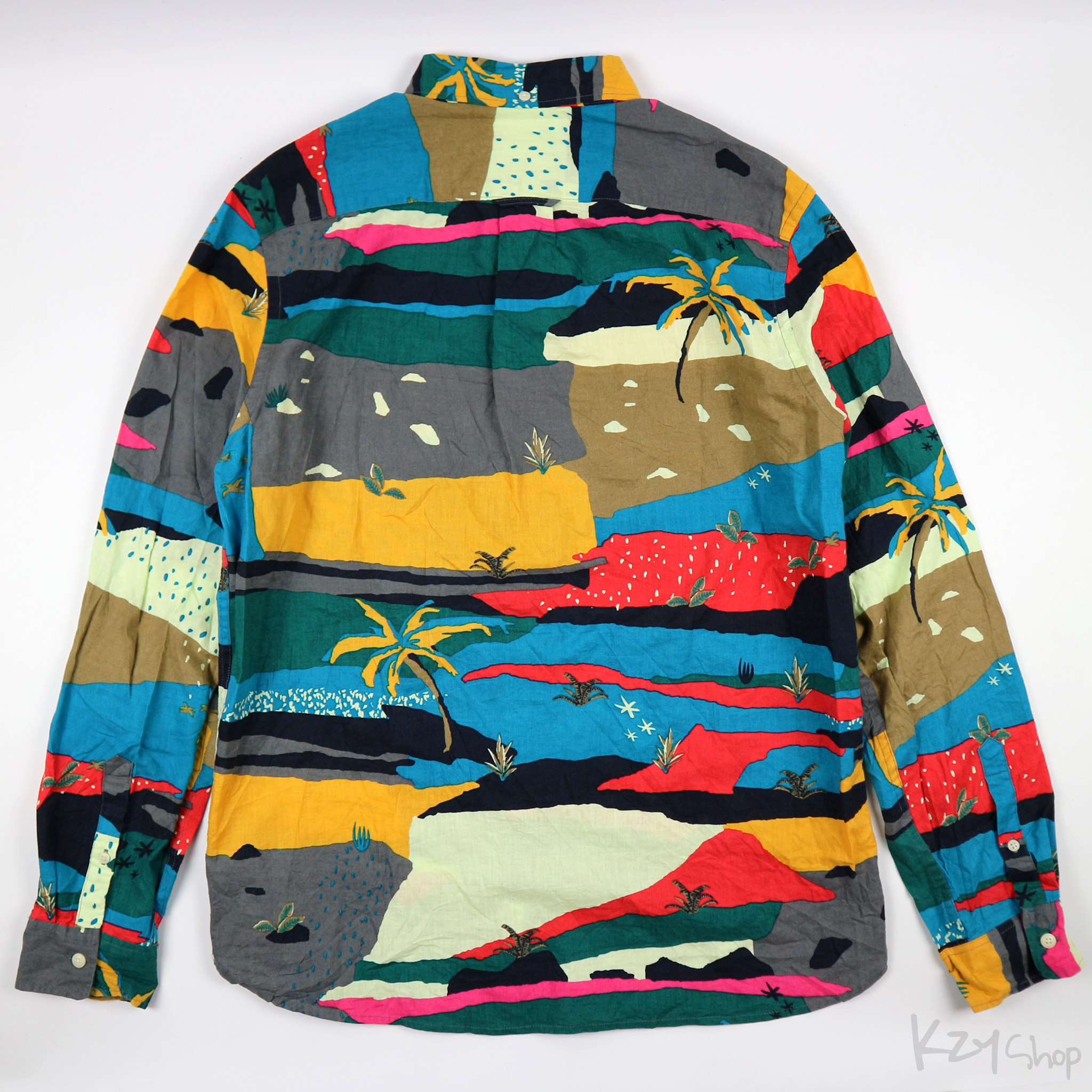 เสื้อฮาวายแขนยาว H&M