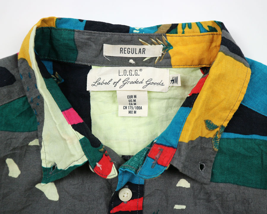 เสื้อฮาวายแขนยาว H&M