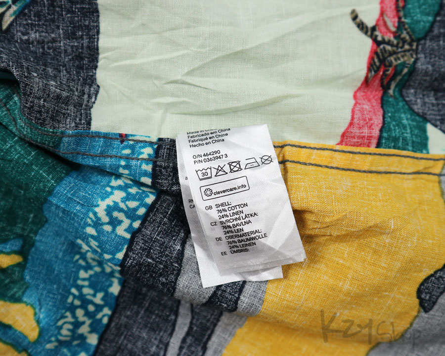 เสื้อฮาวายแขนยาว H&M