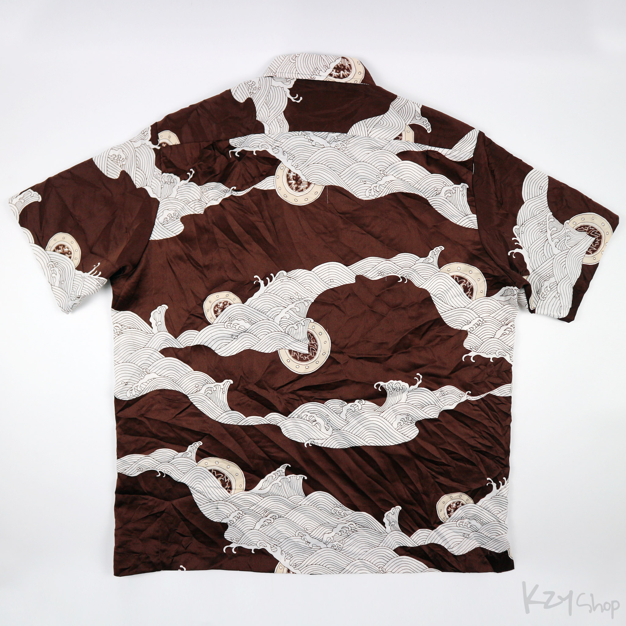 เสื้อฮาวายลายญี่ปุ่น Tori Richard FOR LIBERTY HOUSE