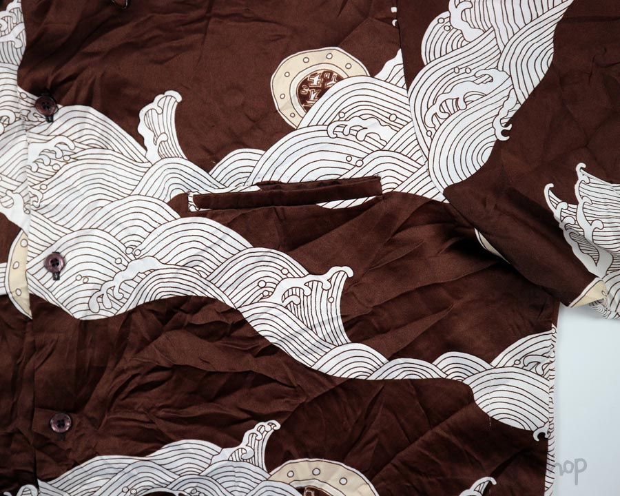 เสื้อฮาวายลายญี่ปุ่น Tori Richard FOR LIBERTY HOUSE