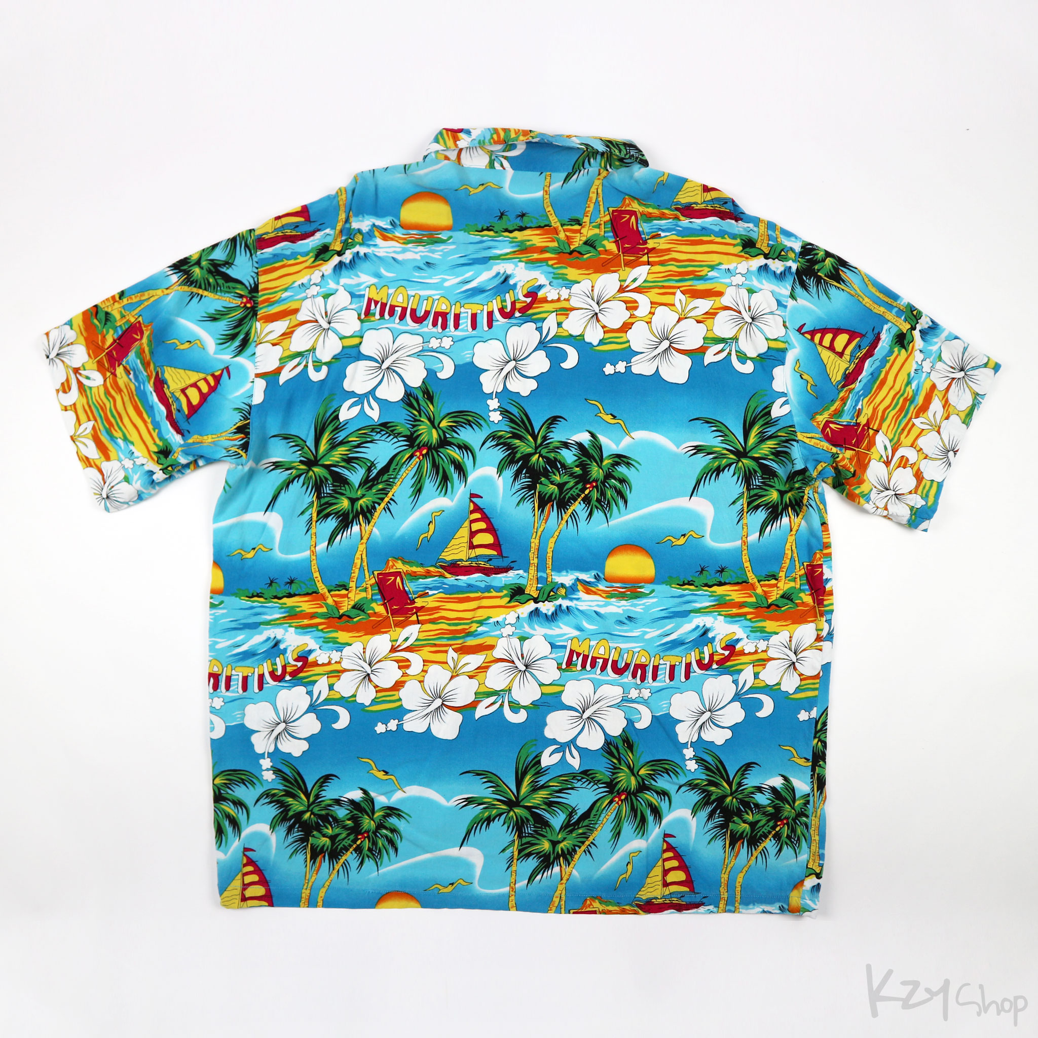 เสื้อฮาวาย CREATEUR ลาย MAURITIUS