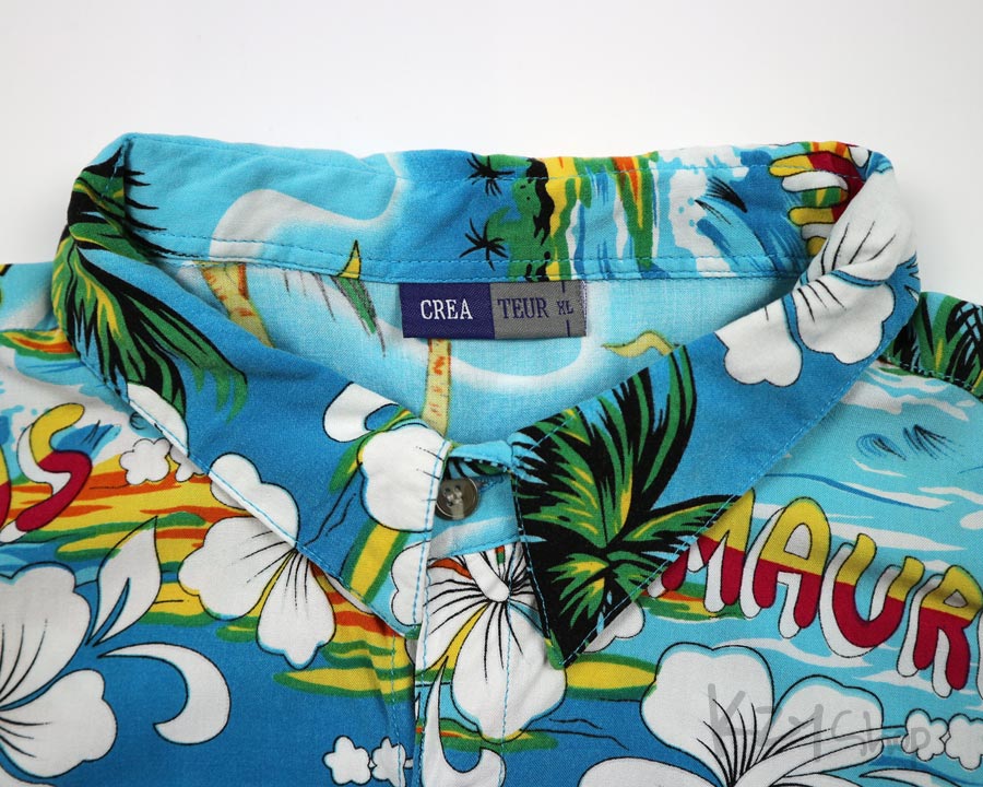 เสื้อฮาวาย CREATEUR ลาย MAURITIUS