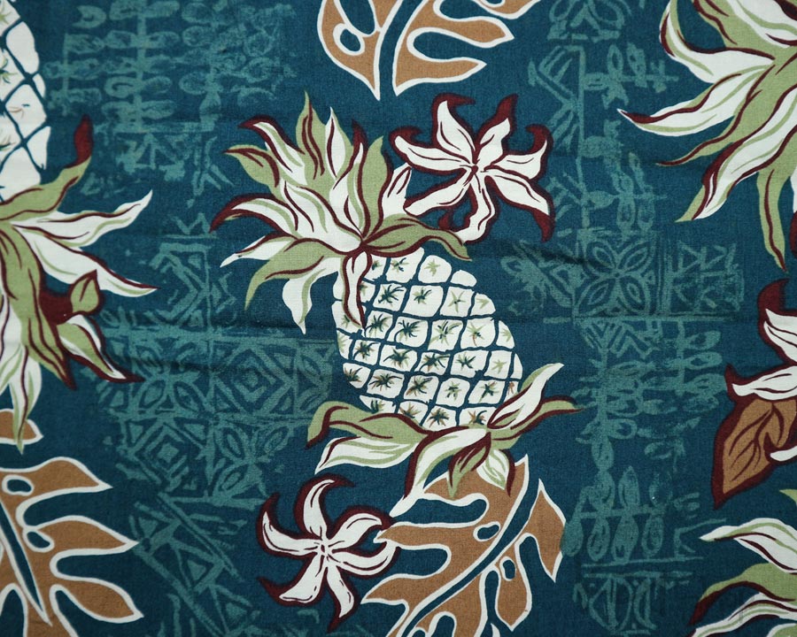  เสื้อฮาวาย hawaiian Kine designs ลาย สับปะรด