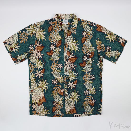 เสื้อฮาวาย hawaiian Kine designs ลาย สับปะรด