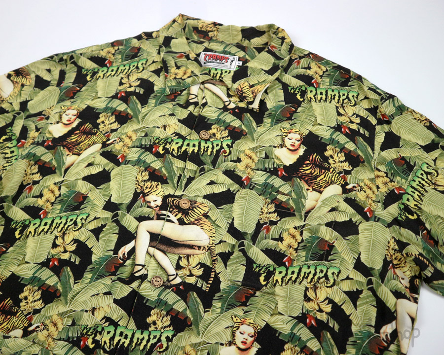 เสื้อฮาวาย HYSTERIC GLAMOUR - THE CRAMPS BANANA