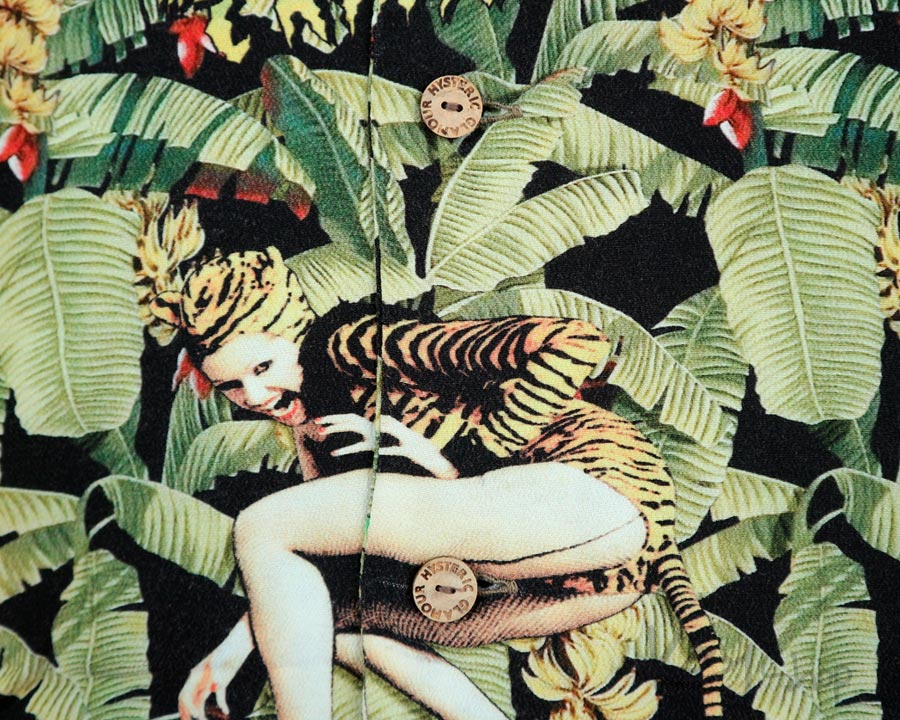 เสื้อฮาวาย HYSTERIC GLAMOUR - THE CRAMPS BANANA