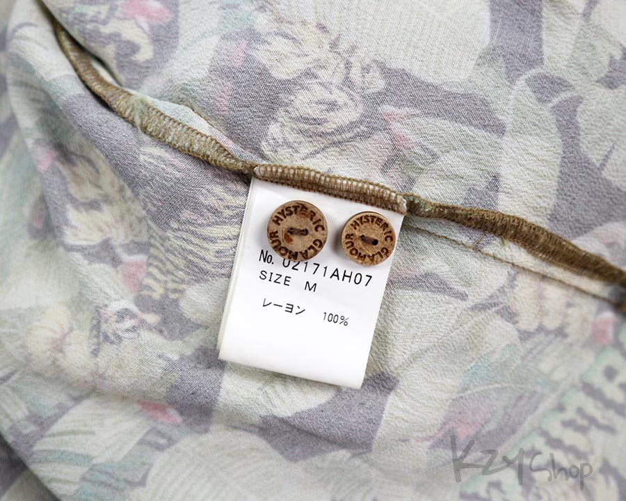 เสื้อฮาวาย HYSTERIC GLAMOUR - THE CRAMPS BANANA