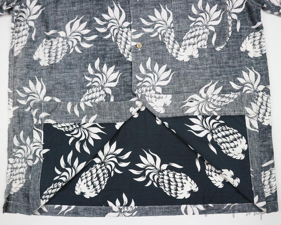 เสื้อฮาวาย Roushatte ลาย สับปะรด