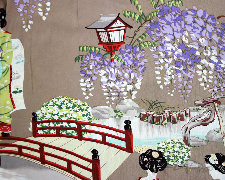 เสื้อฮาวายลายญี่ปุ่น Sun Surf - MAIKO