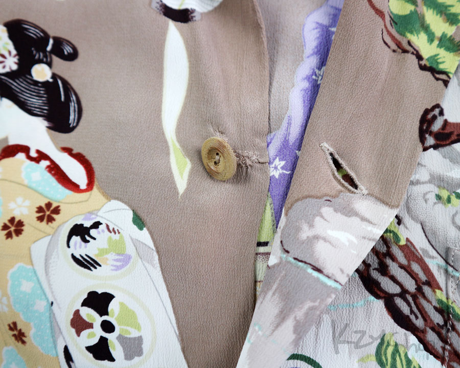 เสื้อฮาวายลายญี่ปุ่น Sun Surf - MAIKO