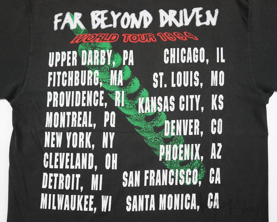 VINTAGE 90s PANTERA – FAR BEYOND DRIVEN WORLD TOUR 1994
